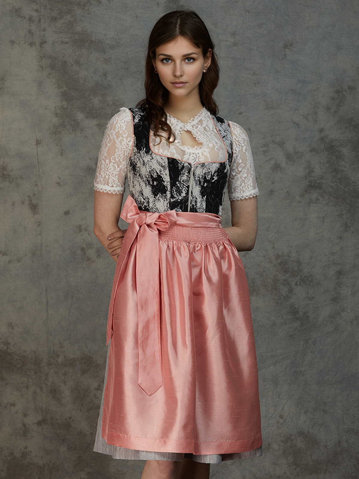 Trachtenjacke Damen Grün mit Dirndl