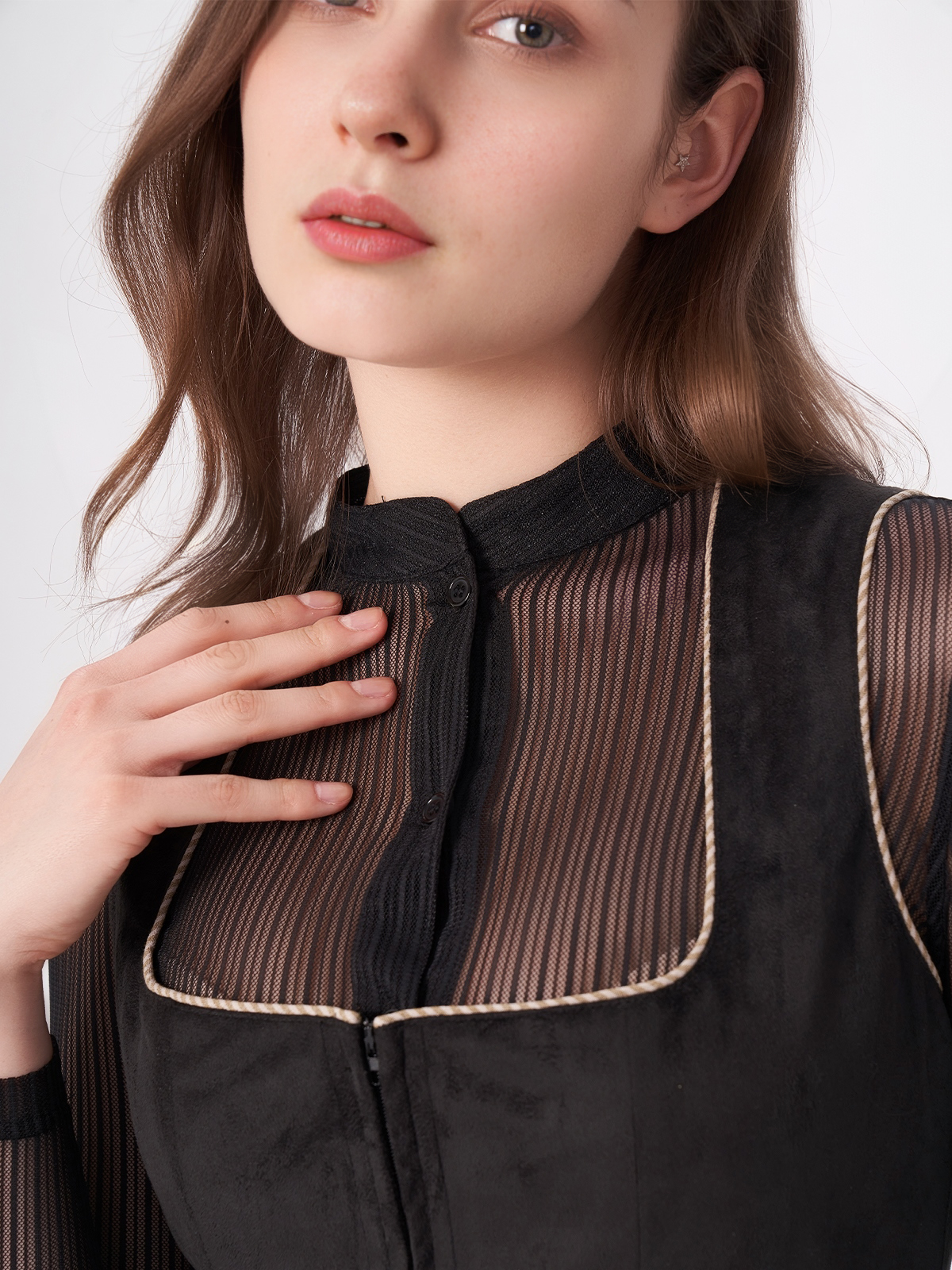 Stylisches Kinder Hemd in Schwarz