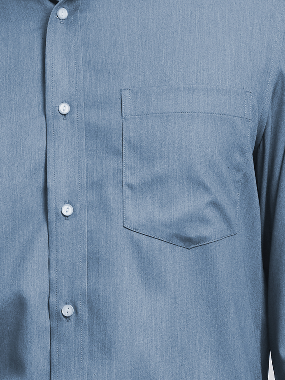 Dirndl mit geradem Ausschnitt in Blau